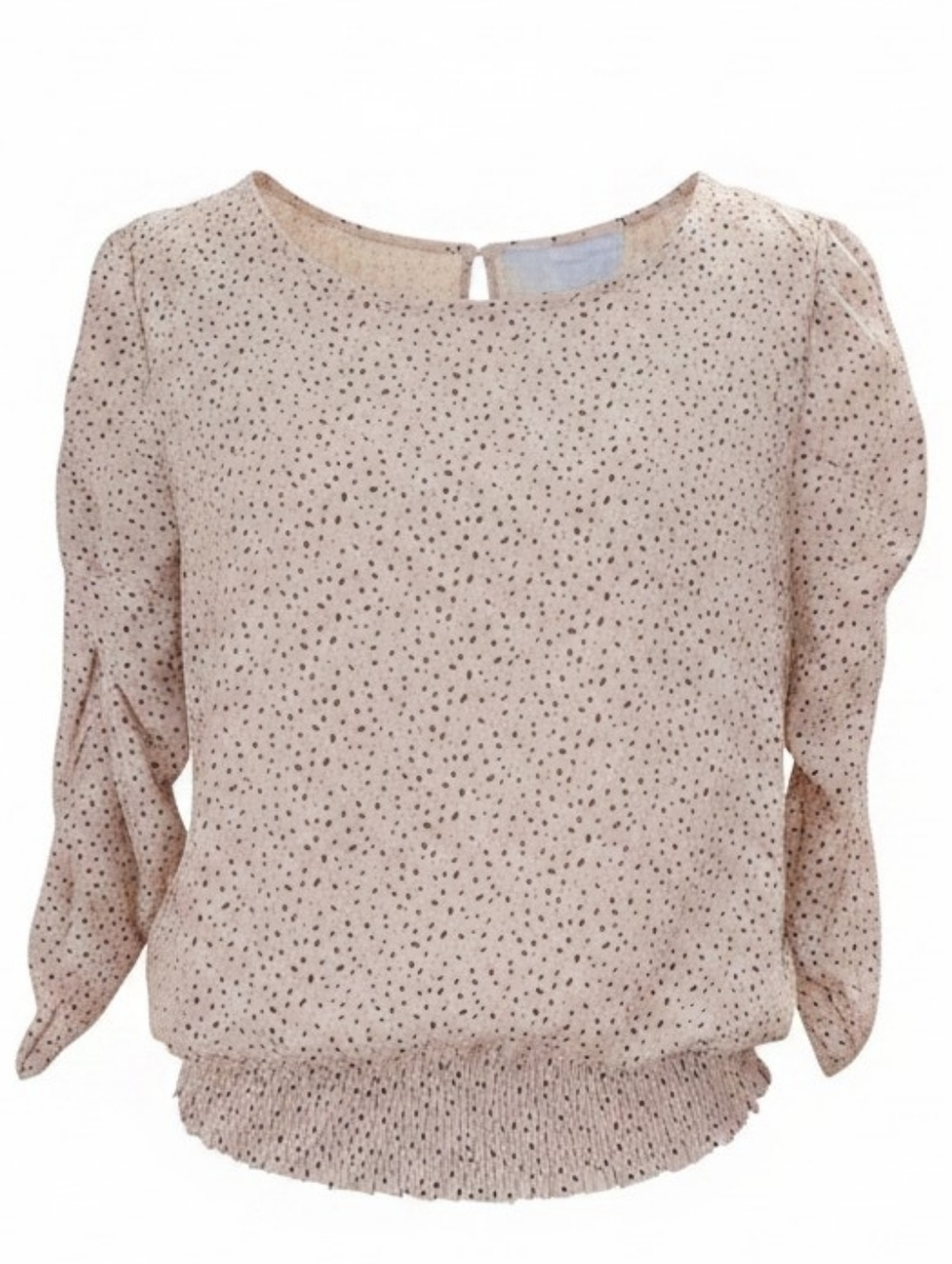 Paper Crane Pink Boxy Blouse Long Sleeves M